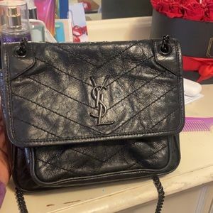 Ysl black niki small bag